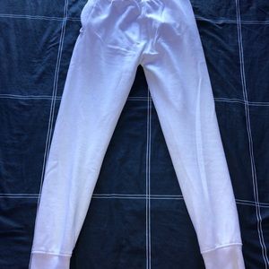 White sweatpants